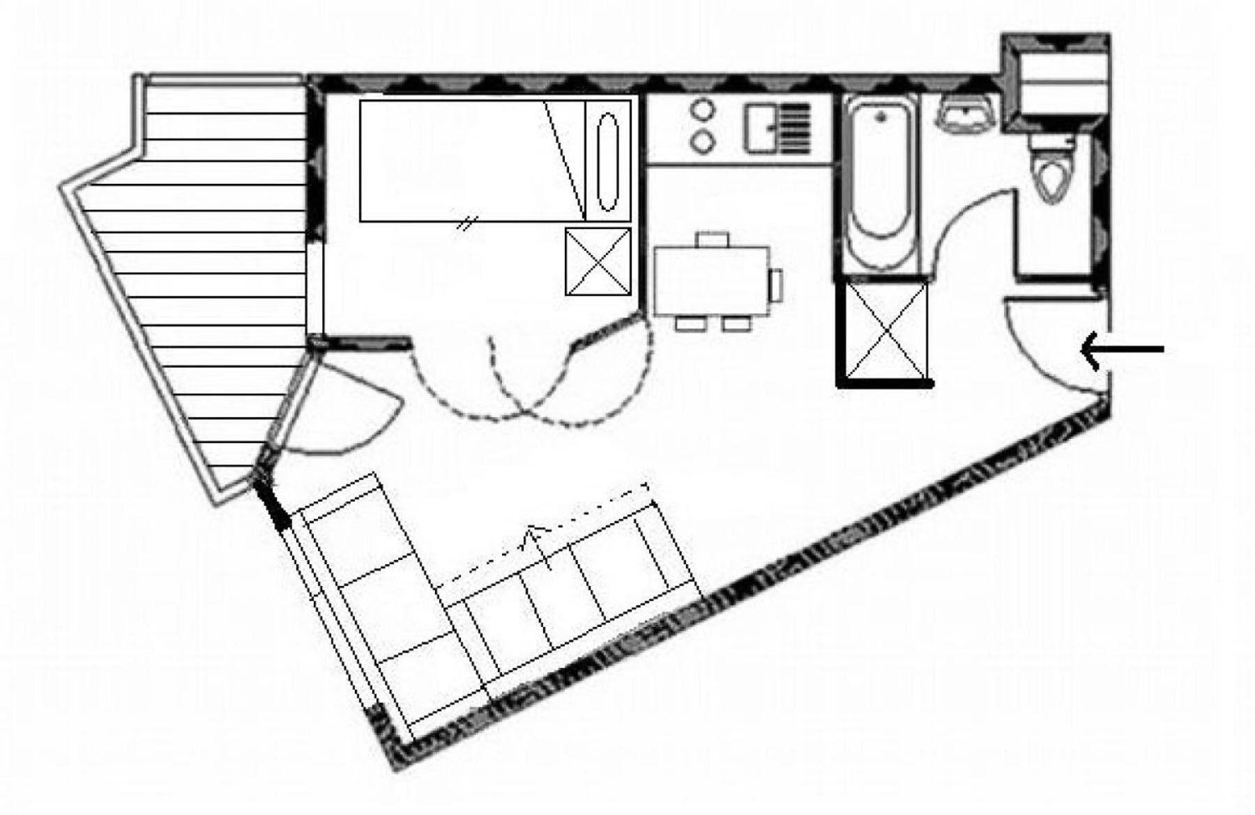 Residence Median - Appartement Lumineux - Proche Des Pistes - Balcon Mae-3124 Saint-Martin-de-Belleville Eksteriør bilde